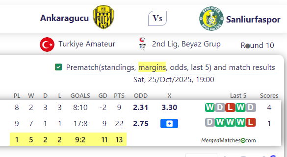 Ankaragucu Vs Sanliurfaspor screenshot