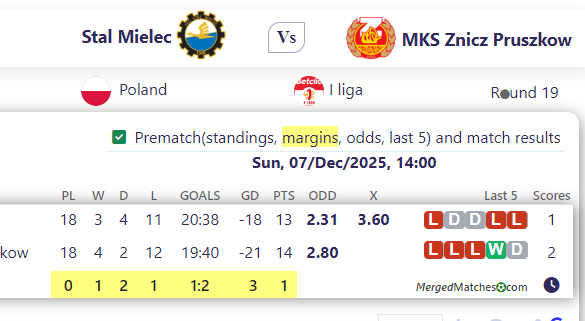 Stal Mielec Vs MKS Znicz Pruszkow screenshot