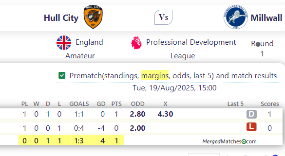 Hull City Vs Millwall screenshot