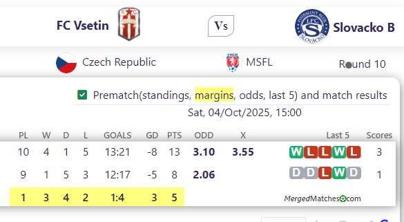 FC Vs etin Vs Slovacko B screenshot