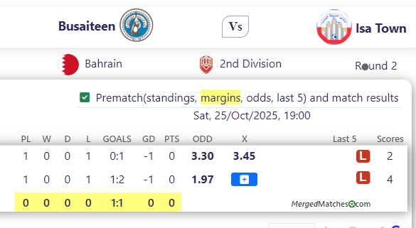 Busaiteen Vs Isa Town screenshot