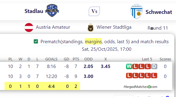 Stadlau Vs Schwechat screenshot