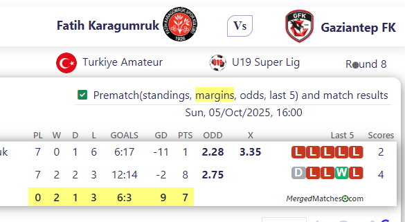 Fatih Karagumruk Vs Gaziantep FK screenshot