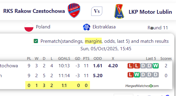 RKS Rakow Czestochowa Vs LKP Motor Lublin screenshot