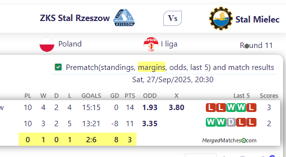 ZKS Stal Rzeszow Vs Stal Mielec screenshot