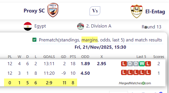 Proxy SC Vs El-Entag screenshot