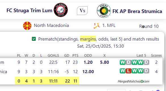 FC Struga Trim Lum Vs FK AP Brera Strumica screenshot