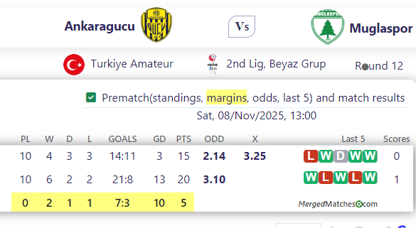 Ankaragucu Vs Muglaspor screenshot
