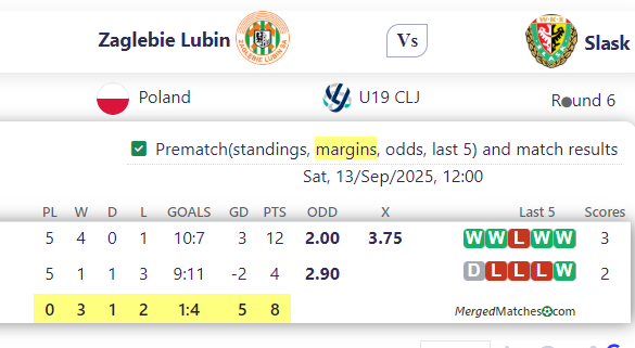 Zaglebie Lubin Vs Slask screenshot