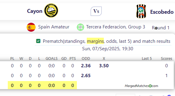 Cayon Vs Escobedo screenshot