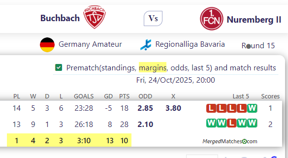 Buchbach Vs Nuremberg II screenshot