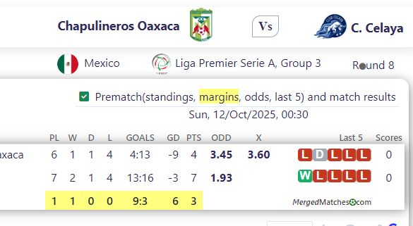 Chapulineros Oaxaca Vs C. Celaya screenshot