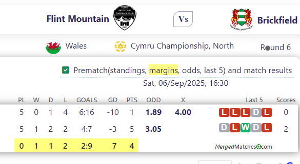 Flint Mountain Vs Brickfield screenshot