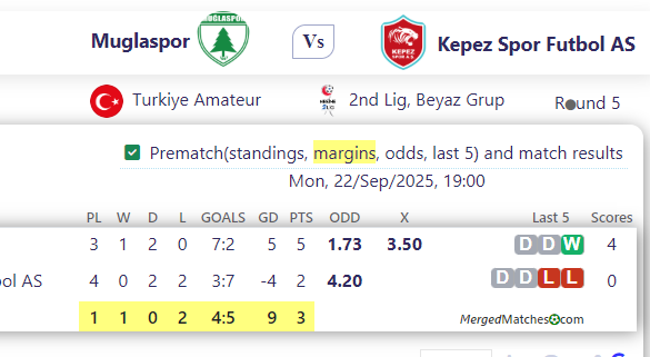 Muglaspor Vs Kepez Spor Futbol AS screenshot