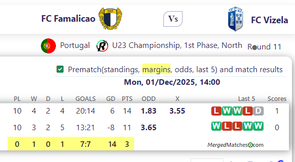 FC Famalicao Vs FC Vizela screenshot